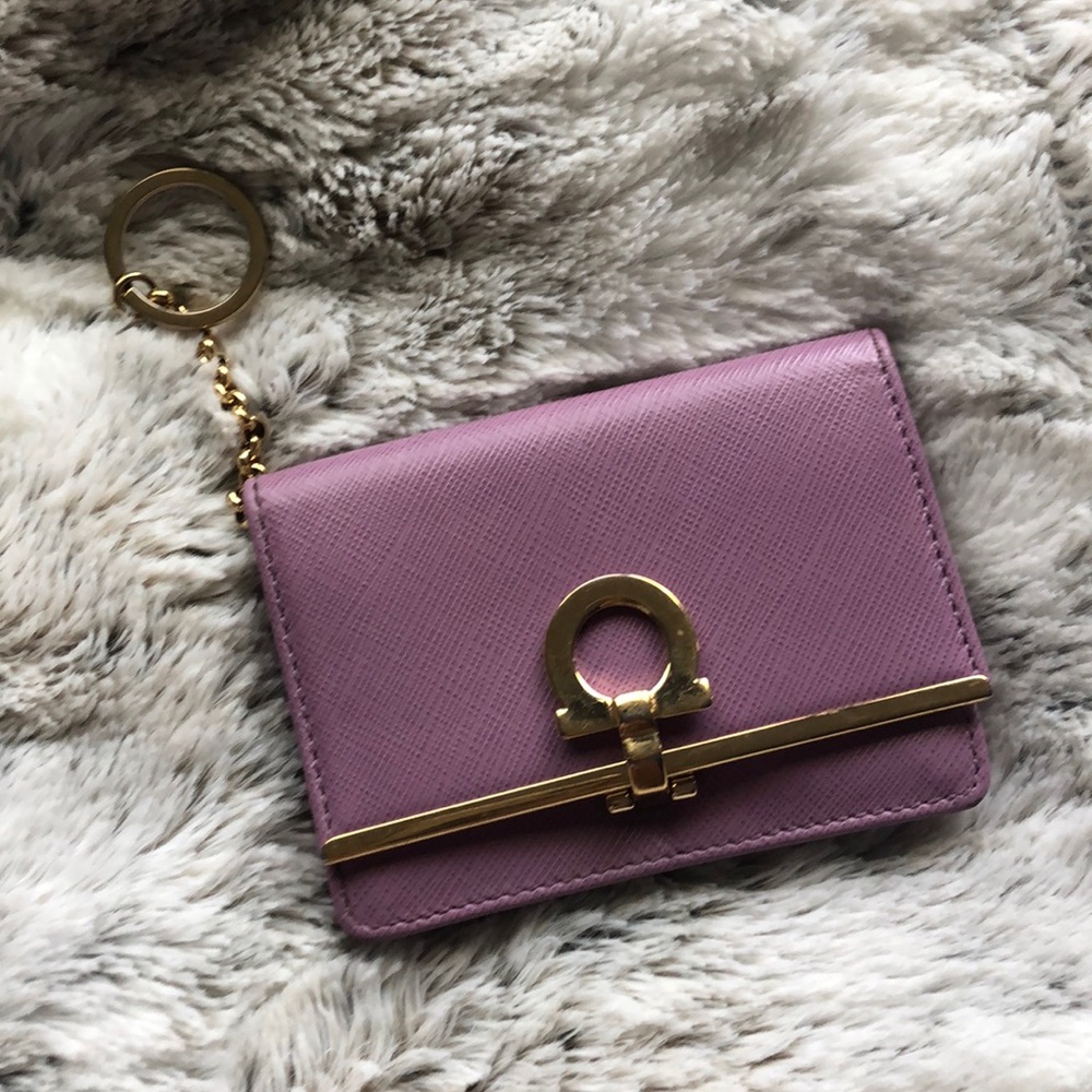 Salvatore ferragamo card case